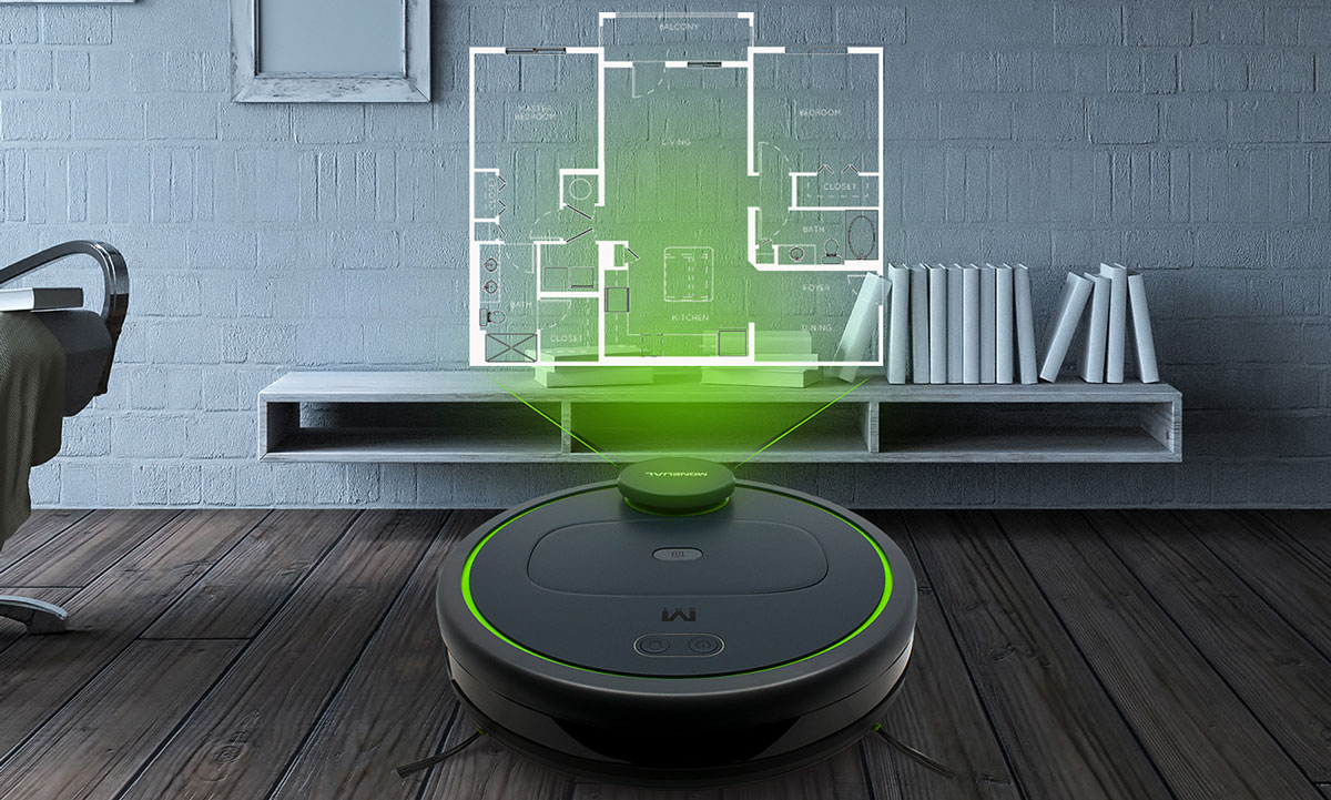 Moneual MBOT 900 z Technologą LDS LIDAR Moneual MBOT 900 z Technologą LDS LIDAR