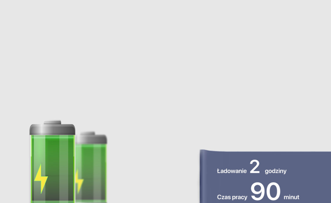 Akumulator Wydajny akumulator w robocie mopującym
