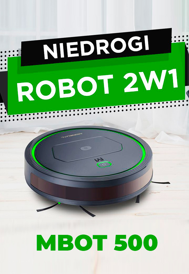 Moneual MBOT 500 - Wynik testu na PROrankingi.pl Moneual MBOT 500 - Wynik testu na PROrankingi.pl